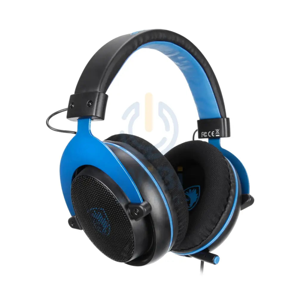 SADES SA-723 MPOWER Multi-Platform Gaming Headset - Over-Ear / Wired / Blue Accessories > Audio > Headphones > Gaming