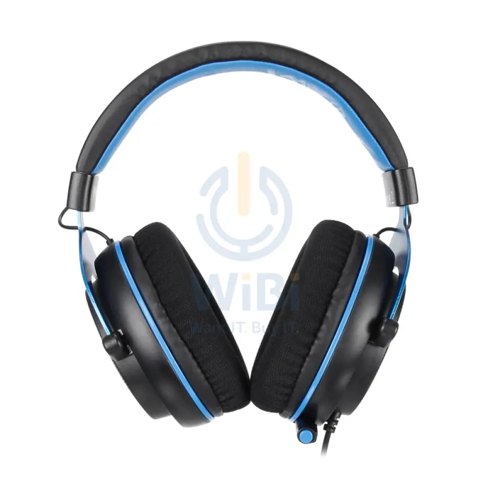 SADES SA-723 MPOWER Multi-Platform Gaming Headset - Over-Ear / Wired / Blue Accessories > Audio > Headphones > Gaming