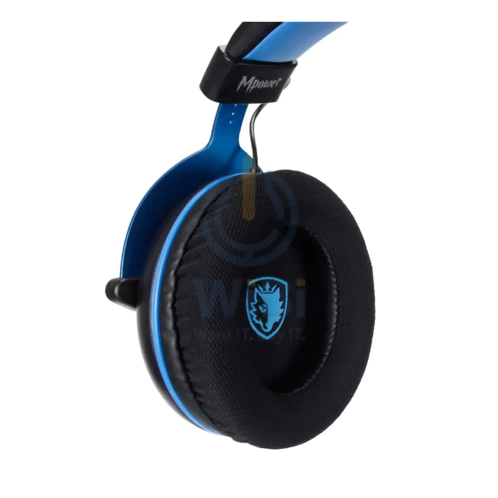 SADES SA-723 MPOWER Multi-Platform Gaming Headset - Over-Ear / Wired / Blue Accessories > Audio > Headphones > Gaming
