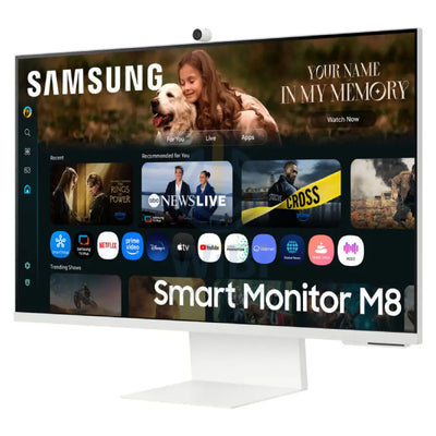 Samsung 32’’ Smart Monitor M8 M80F - 32.0’’ 4K UHD / 4ms / 60Hz / Wi-Fi / Bluetooth / HDMI 2.0/USB-C - Smart Monitor