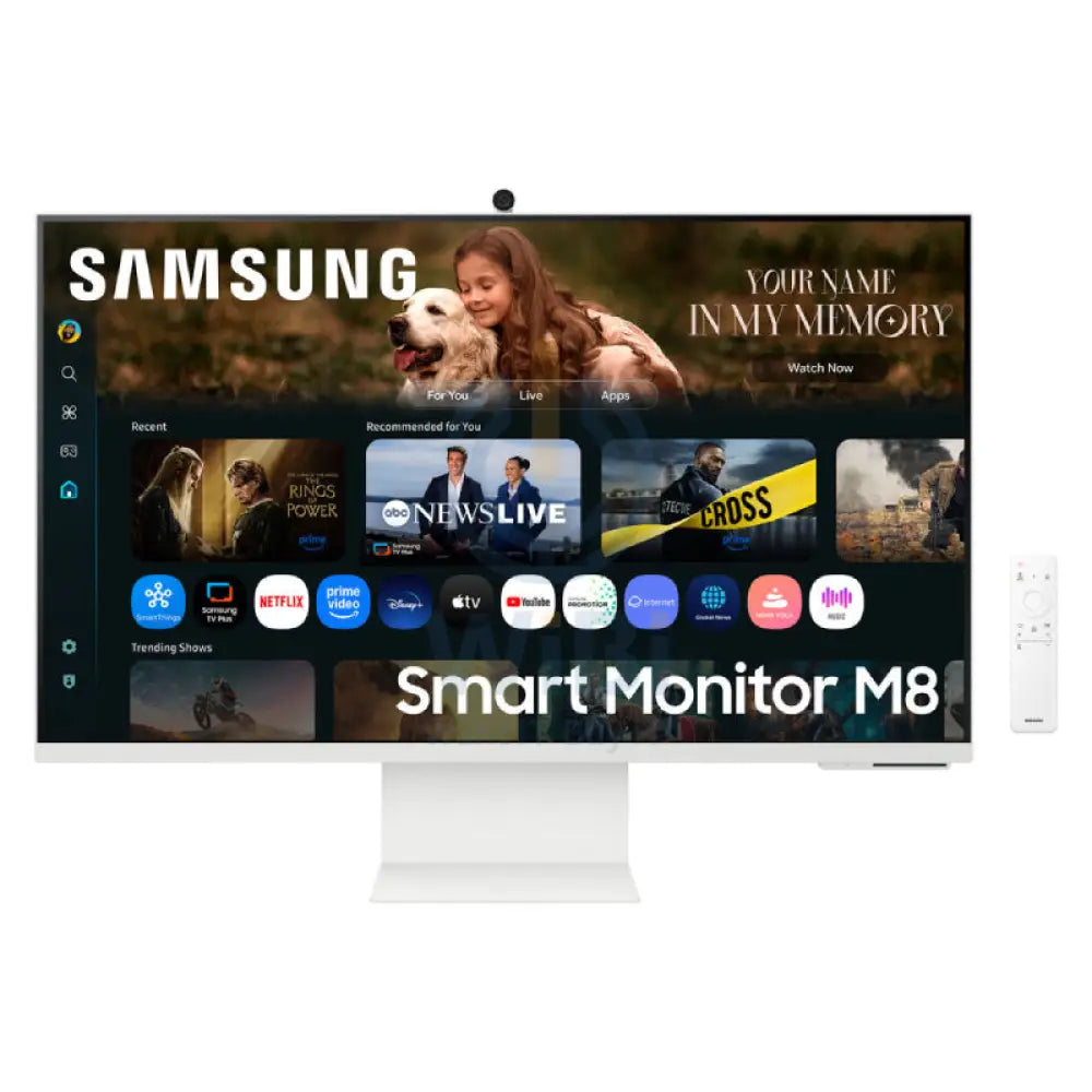 Samsung 32’’ Smart Monitor M8 M80F - 32.0’’ 4K UHD / 4ms / 60Hz / Wi-Fi / Bluetooth / HDMI 2.0/USB-C - Smart Monitor