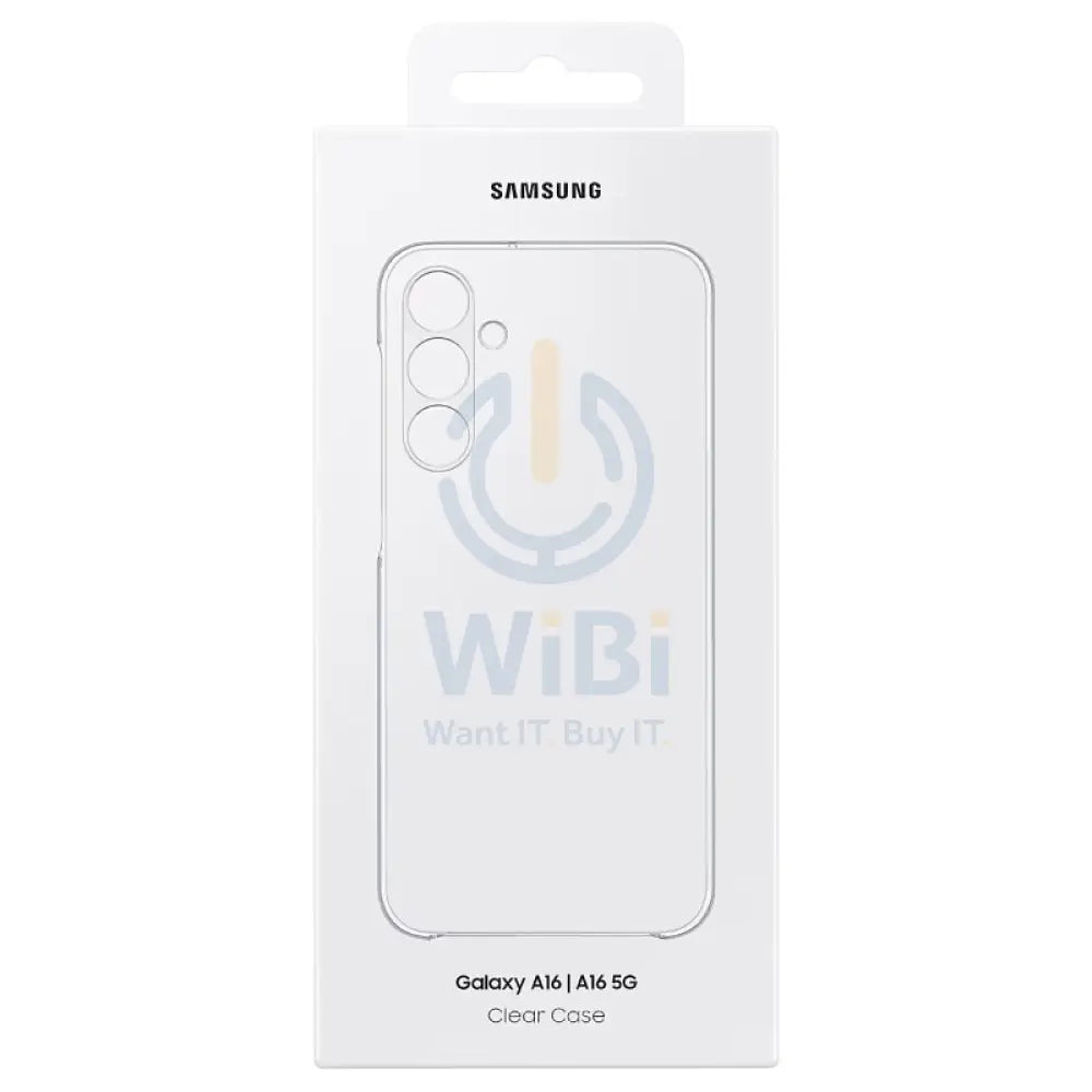 Samsung Clear Case - Samsung Galaxy A16 / Transparent Accessories > Mobiles & Tablets > Mobiles > Covers & Cases