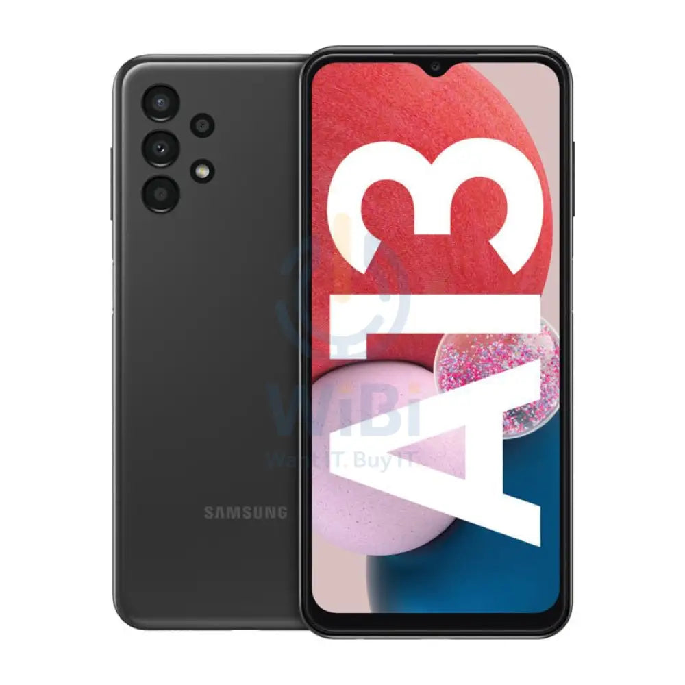 سامسونج جالكسي A13 - 128 جيجابايت / 6.6" كاملة الوضوح+ / واي-فاي / 4G / أسود - هاتف