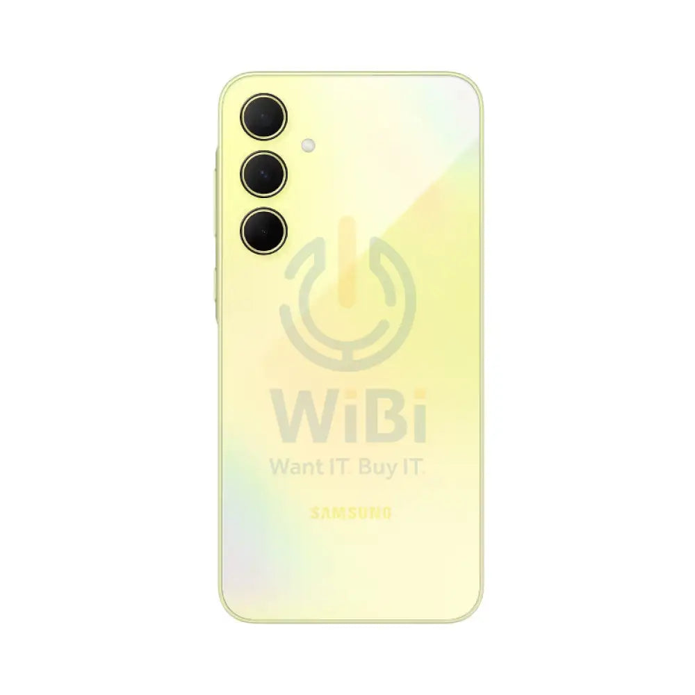 سامسونج جالكسي A35 - 256 جيجابايت / 8 جيجابايت رام / 6.6’’ Super AMOLED / واي-فاي / 5جي / Awesome Lemon - هاتف هواتف & تابلت >