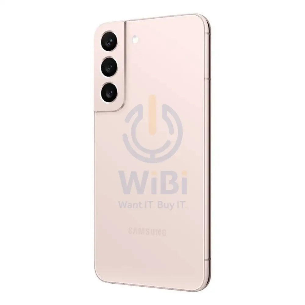 سامسونج جالكسي S22 - 256 جيجابايت / 6.1" ديناميكي AMOLED / واي-فاي / 5جي / اللون الوردي ذهبي - هاتف