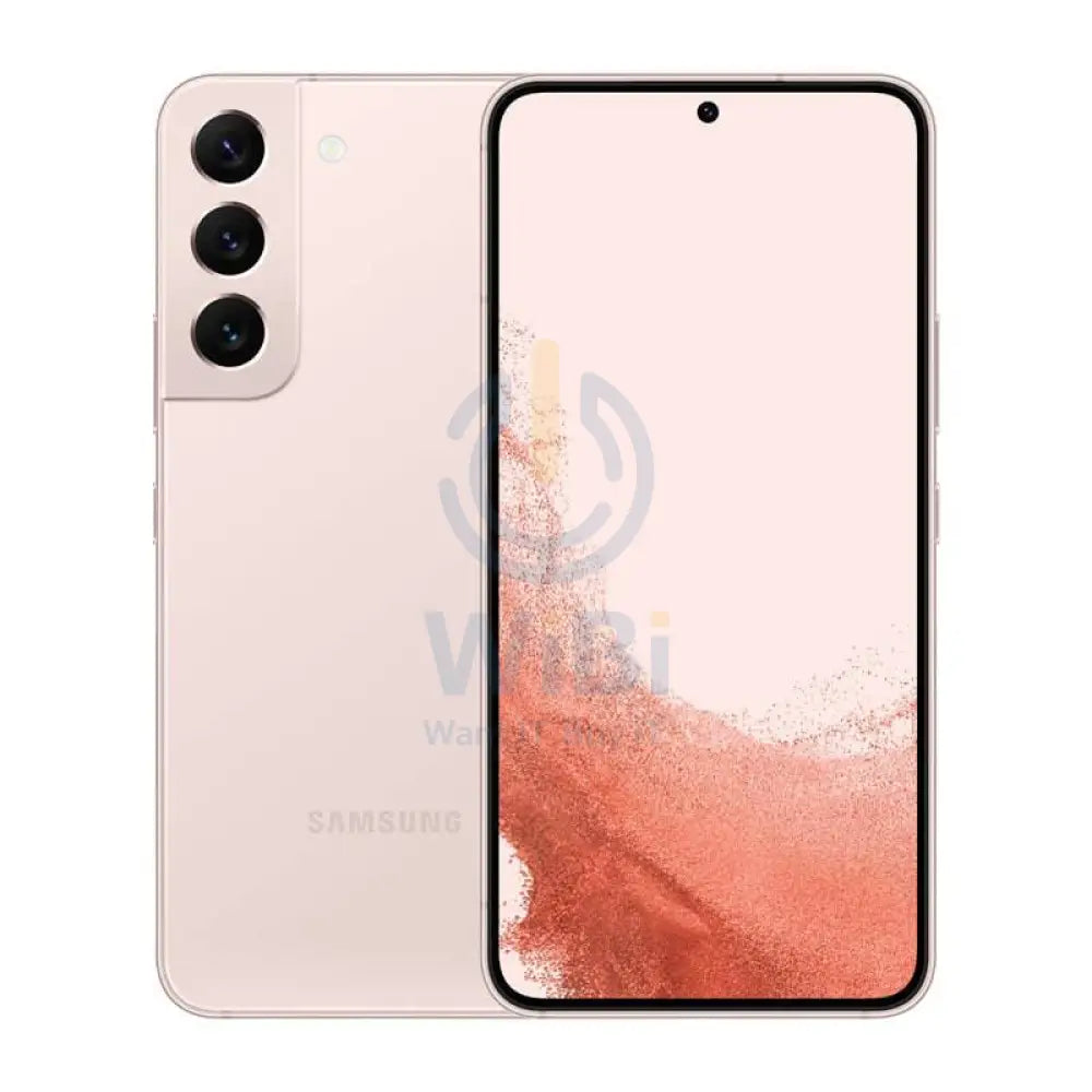 سامسونج جالكسي S22 - 256 جيجابايت / 6.1" ديناميكي AMOLED / واي-فاي / 5جي / اللون الوردي ذهبي - هاتف