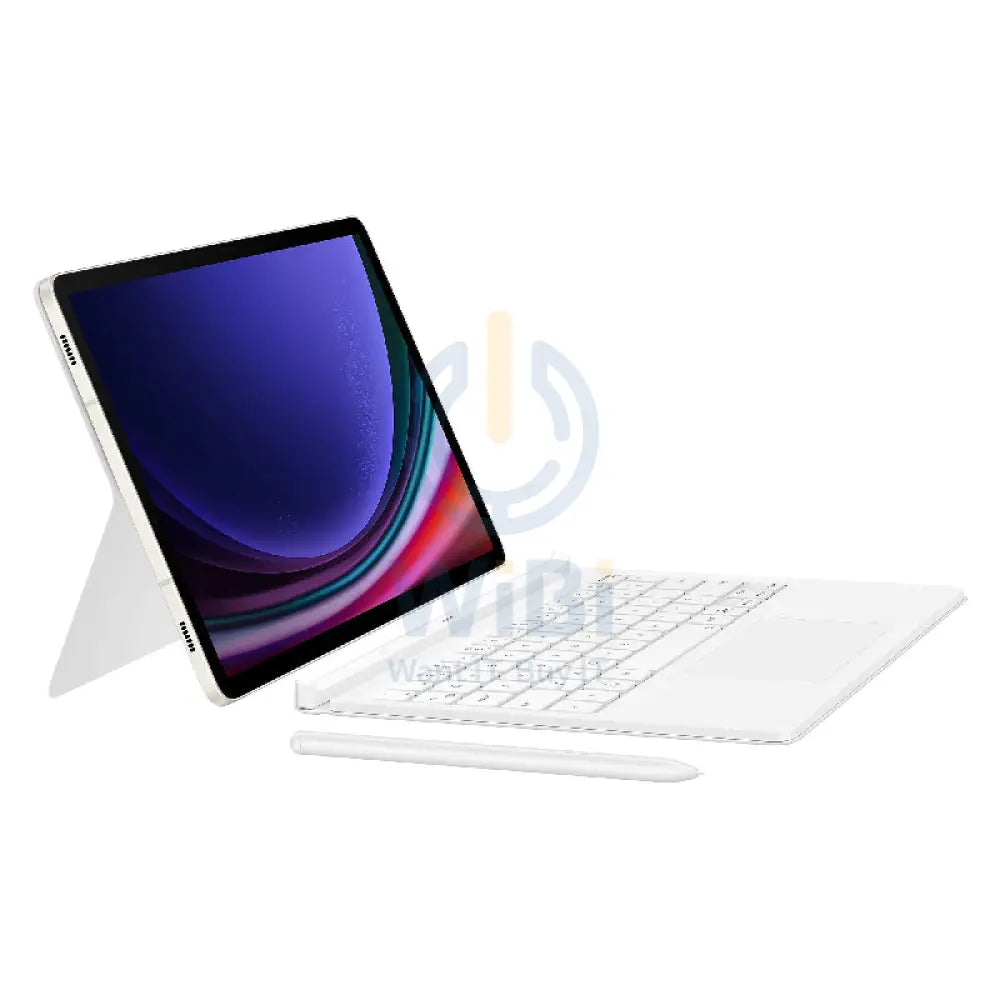 Samsung Galaxy Tab S10 FE Book Cover Keyboard / Al Key / English / Arabic - White Accessories > Keyboard & Mouse