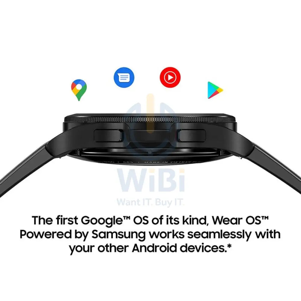 Samsung Galaxy Watch 4 Classic - AMOLED / 16GB / 46mm / Bluetooth / Wi-FI / Black