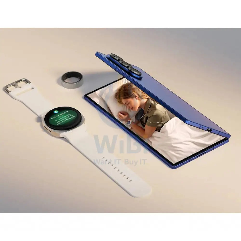 Samsung Galaxy Watch8 - AMOLED / 32GB / 44mm / Bluetooth / Wi-Fi / Silver Smart Watches