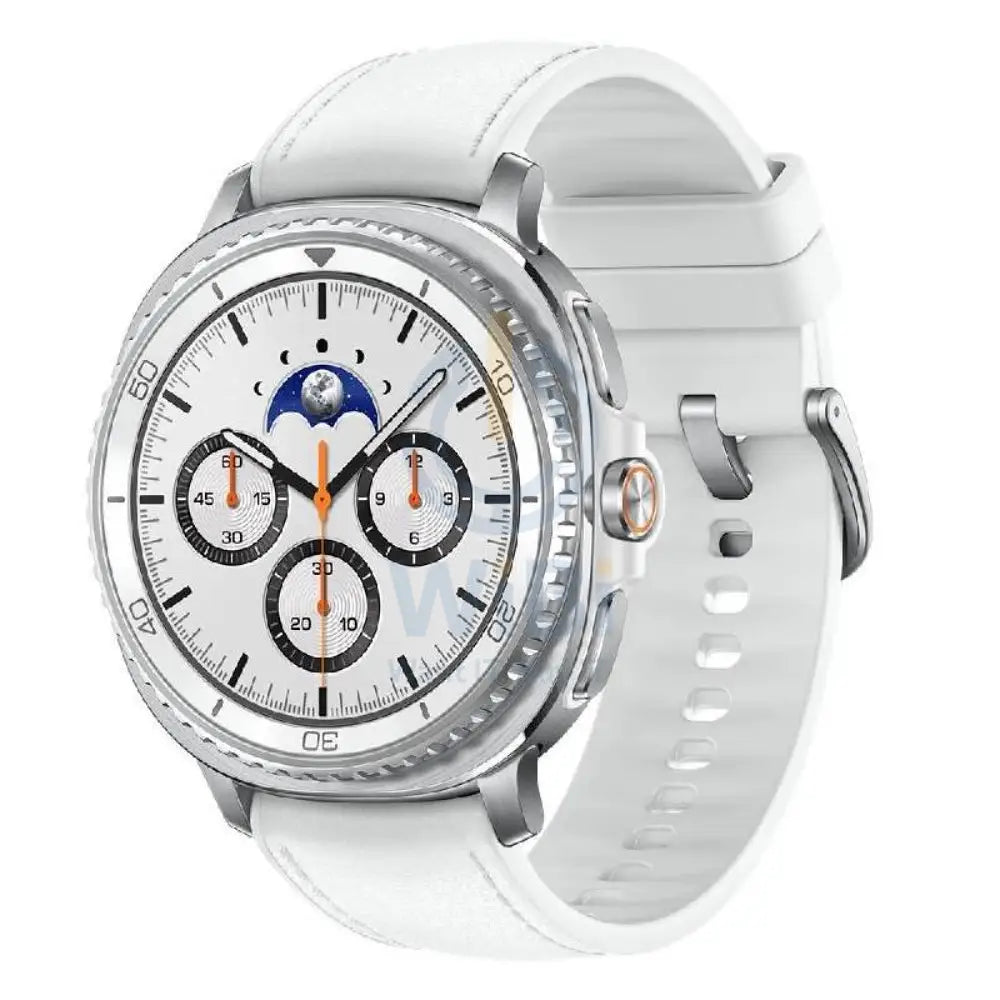 Samsung Galaxy Watch8 Classic - AMOLED / 64GB / 46mm / Bluetooth / Wi-Fi / White Smart Watches
