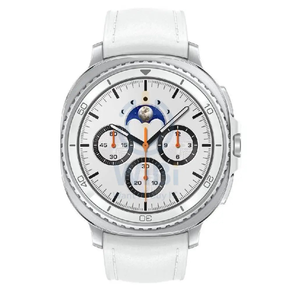 Samsung Galaxy Watch8 Classic - AMOLED / 64GB / 46mm / Bluetooth / Wi-Fi / White Smart Watches
