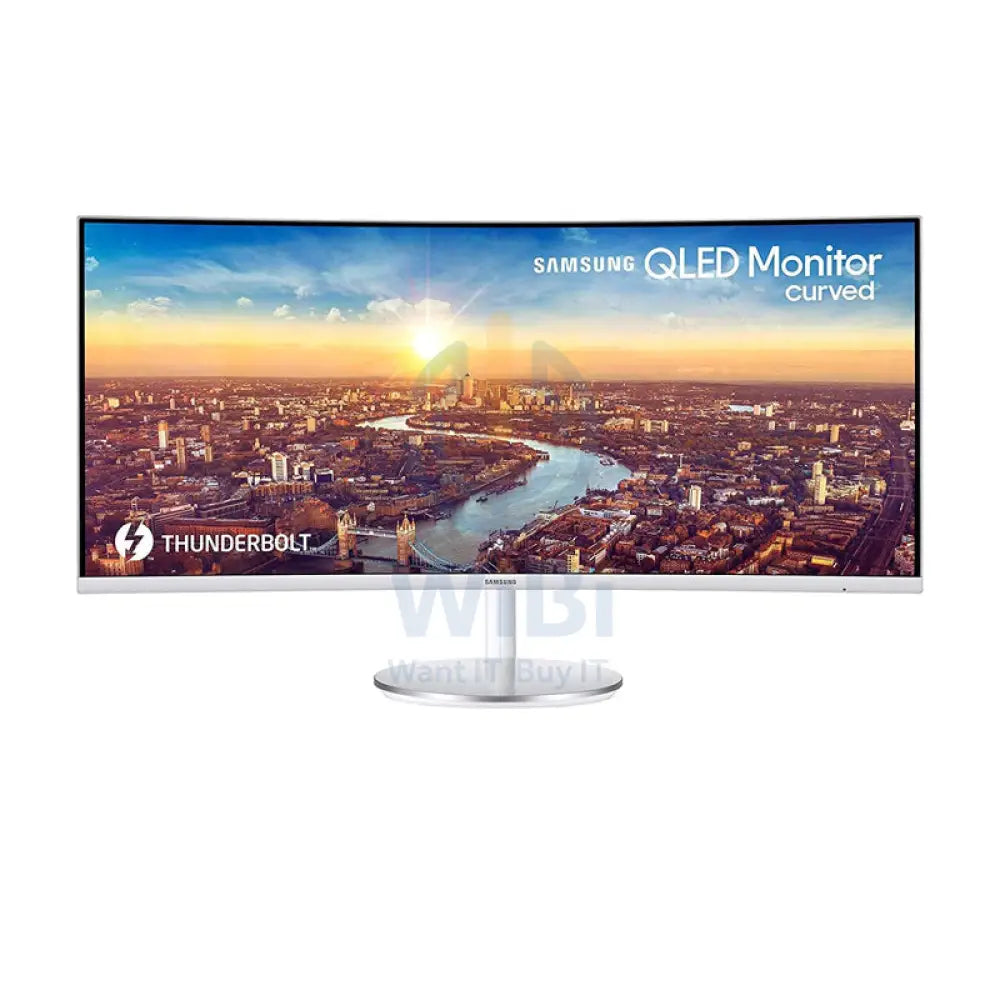 Samsung LC34J791WTMXUE Curved Monitor - 34.0’’ QHD/ 4ms / HDMI / DisplayPort / USB / Black - Monitor Monitors &