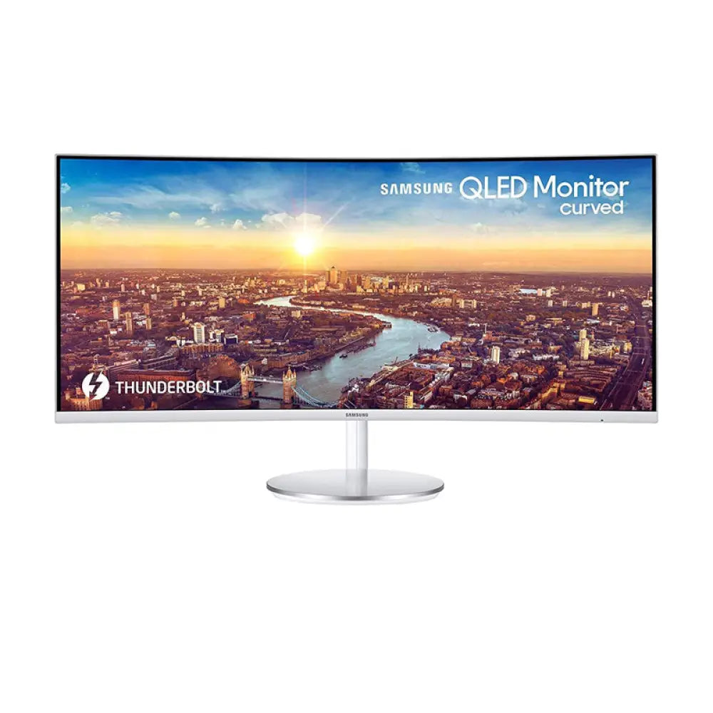 Samsung LC34J791WTMXUE Curved Monitor - 34.0’’ QHD/ 4ms / HDMI / DisplayPort / USB / Black - Monitor Monitors &