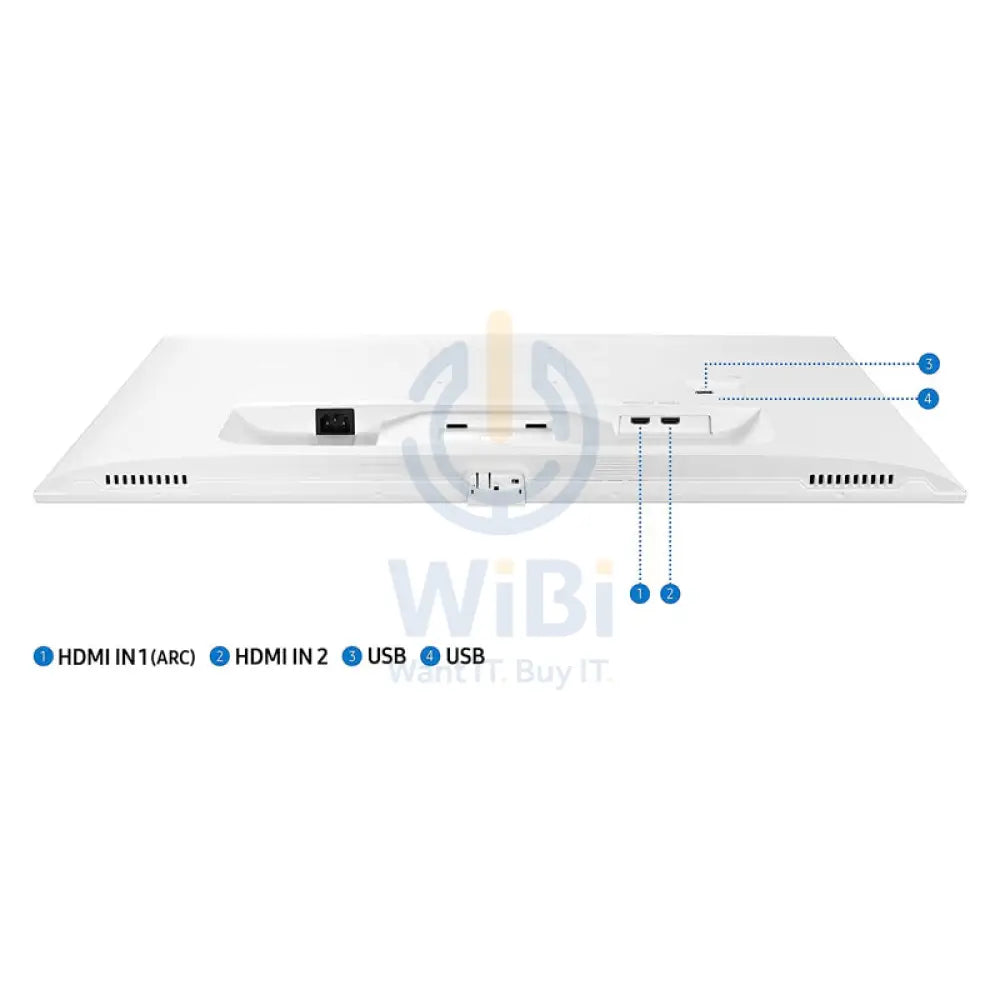 Samsung LS32BM501EMXUE - 32.0’’ FHD / 4ms / HDMI / USB / White - Monitor Accessories > Smart Devices > Smart TV