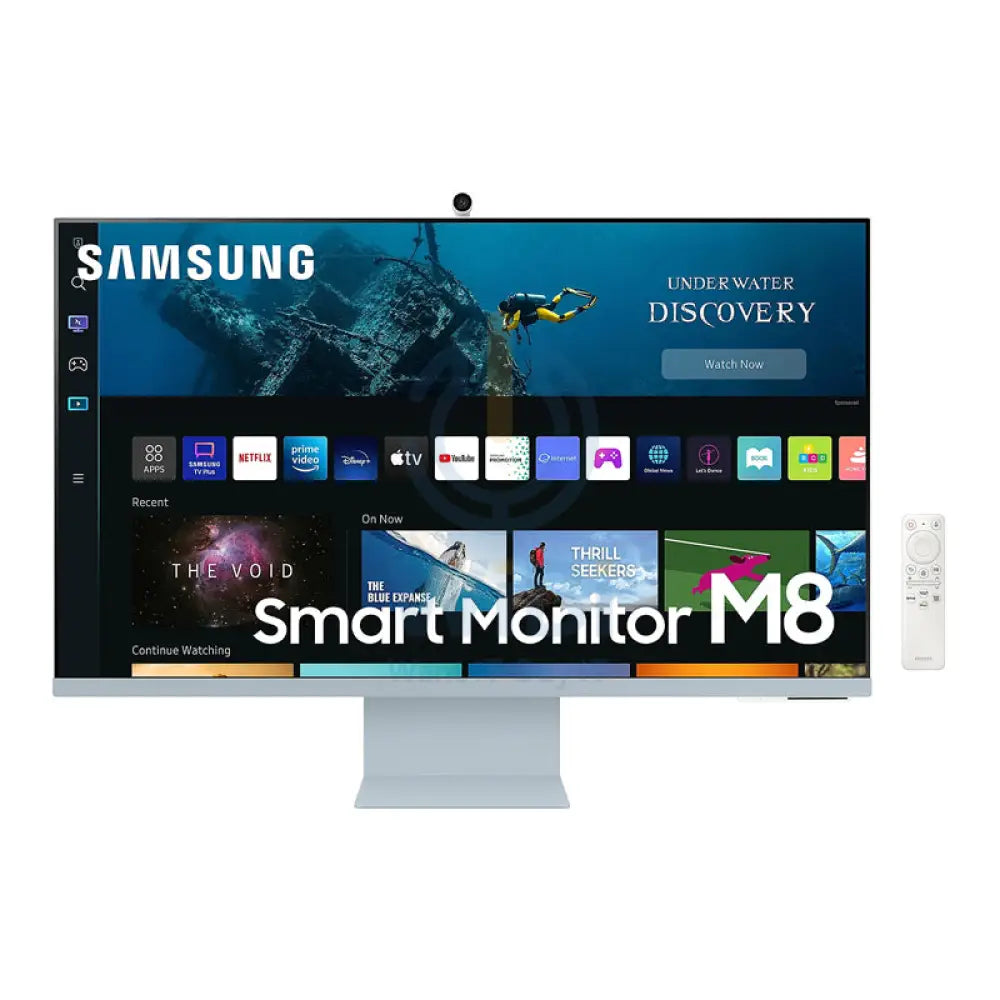 Samsung LS32BM80BUMXUE M8 Smart Monitor - 32.0’’ VA 4K UHD / 4ms / USB-C / Micro-HDMI / Wi-Fi / Bluetooth / Blue