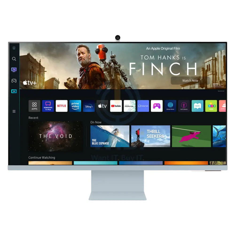 Samsung LS32BM80BUMXUE M8 Smart Monitor - 32.0’’ VA 4K UHD / 4ms / USB-C / Micro-HDMI / Wi-Fi / Bluetooth / Blue