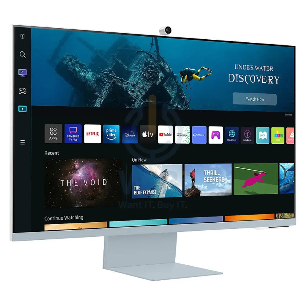 Samsung LS32BM80BUMXUE M8 Smart Monitor - 32.0’’ VA 4K UHD / 4ms / USB-C / Micro-HDMI / Wi-Fi / Bluetooth / Blue
