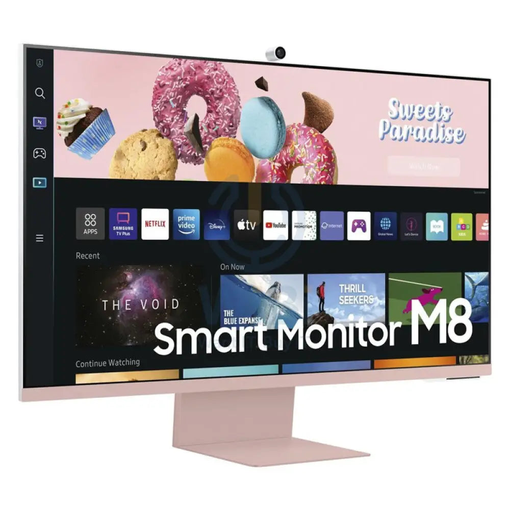 Samsung LS32BM80PUMXUE M8 Smart Monitor - 32.0’’ VA 4K UHD / 4ms / USB-C / Micro-HDMI / Wi-Fi / Bluetooth / Pink