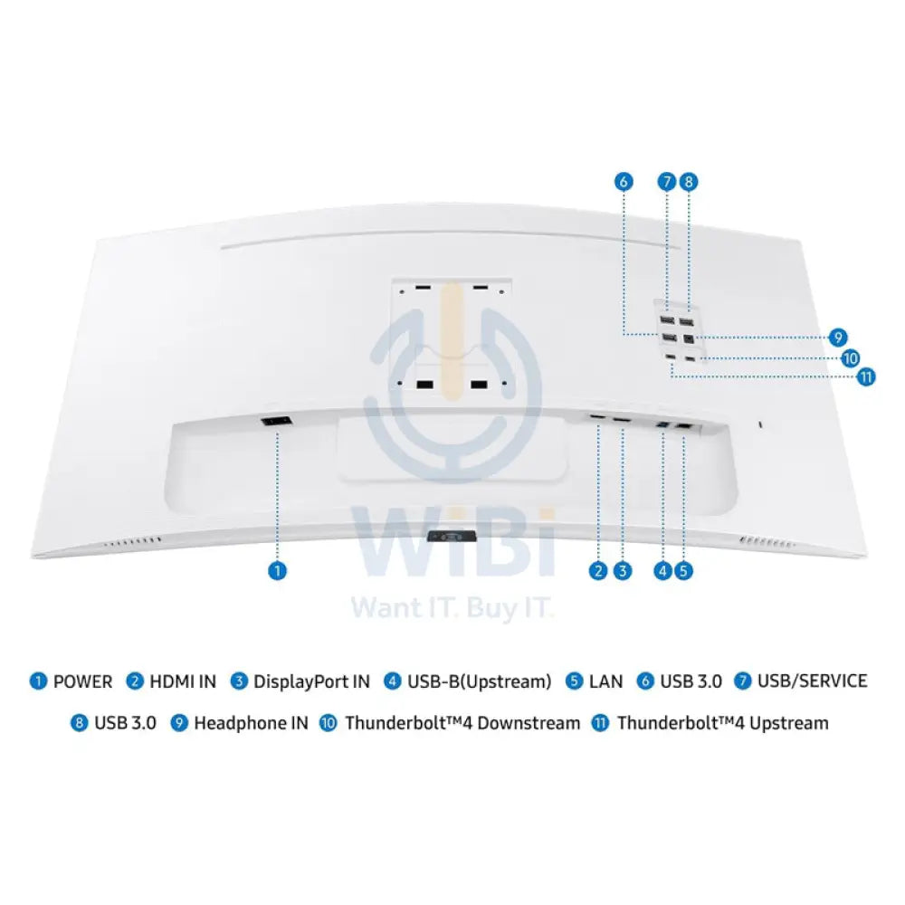 سامسونج LS34C650TAMXUE 1000R منحني LS34C650TAMXUE 1000R - 34.0 بوصة UWQHD FHD / Thunderbolt 4 / 5 مللي ثانية / إتش دي إم أي منفذ / سماعة رأس في
