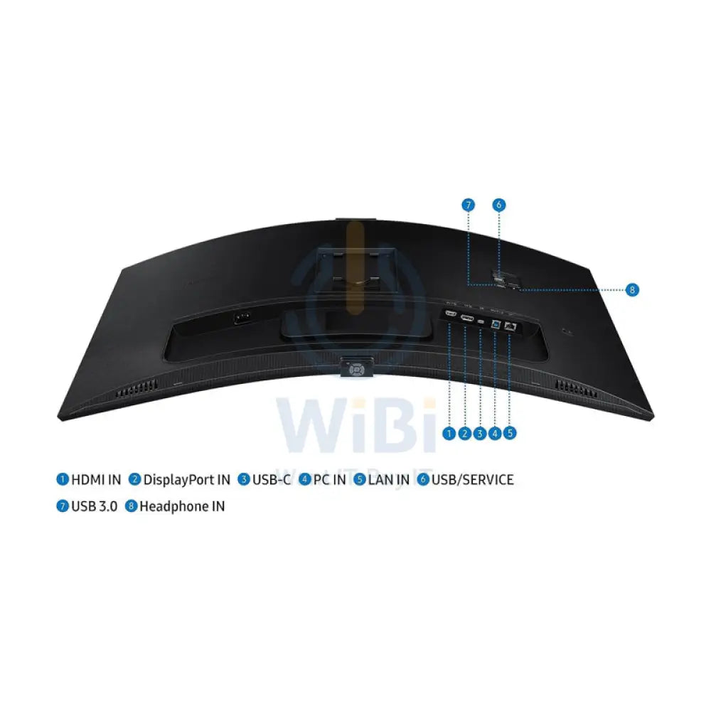 سامسونج LS34C650VAMXUE 1000R منحني LS34C650VAMXUE 1000R - 34.0 بوصة UWQHD FHD / 5 مللي ثانية / إتش دي إم أي منفذ / سماعة رأس / إيثرنت / يو اس بي أسود