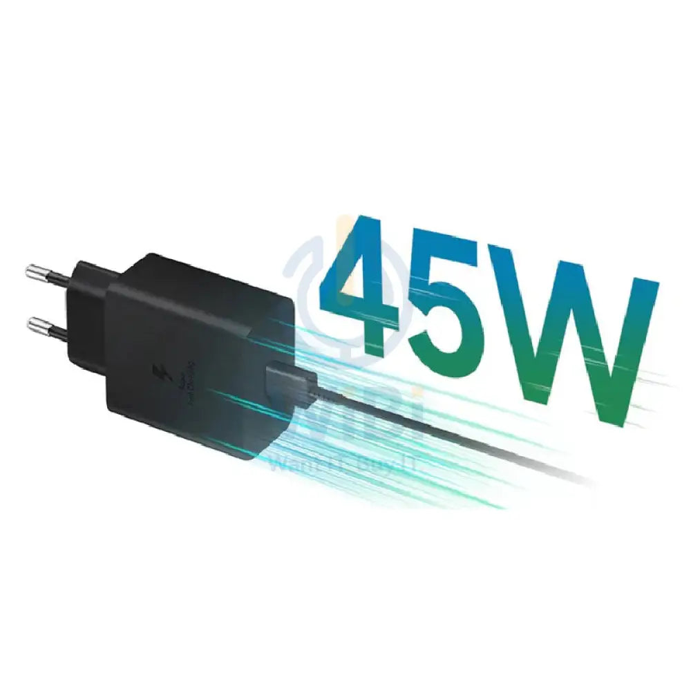 Samsung Power Adapter With Cable - 45W / 5A / USB-C / 1 Meter / Black Accessories > Power Adapters