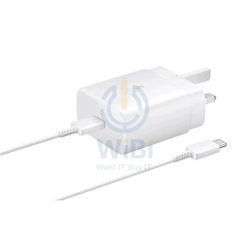 Samsung Power Adapter With Cable - 45W / 5A / USB-C / 1 Meter / White Accessories > Power Adapters