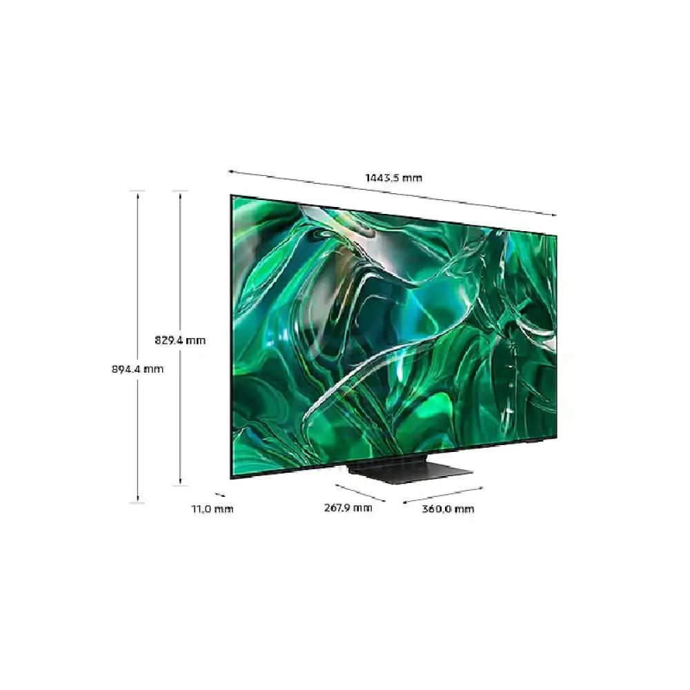 سامسونج QA77S95CAUXZN ذكي تلفزيون - 77 بوصة OLED / 4K / 120 هرتز / يو اس بي / إتش دي إم أي أسود إتش دي إم أي أسود تيتانيوم اكسسوارات > ذكي الأجهزة >