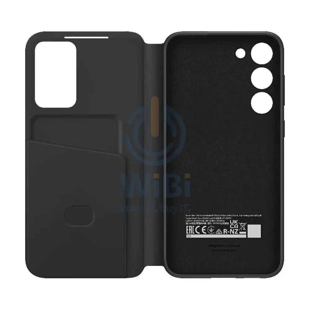 Samsung S23 Plus Smart View wallet case - Black Accessories > Mobiles & Tablets > Mobiles > Covers & Cases