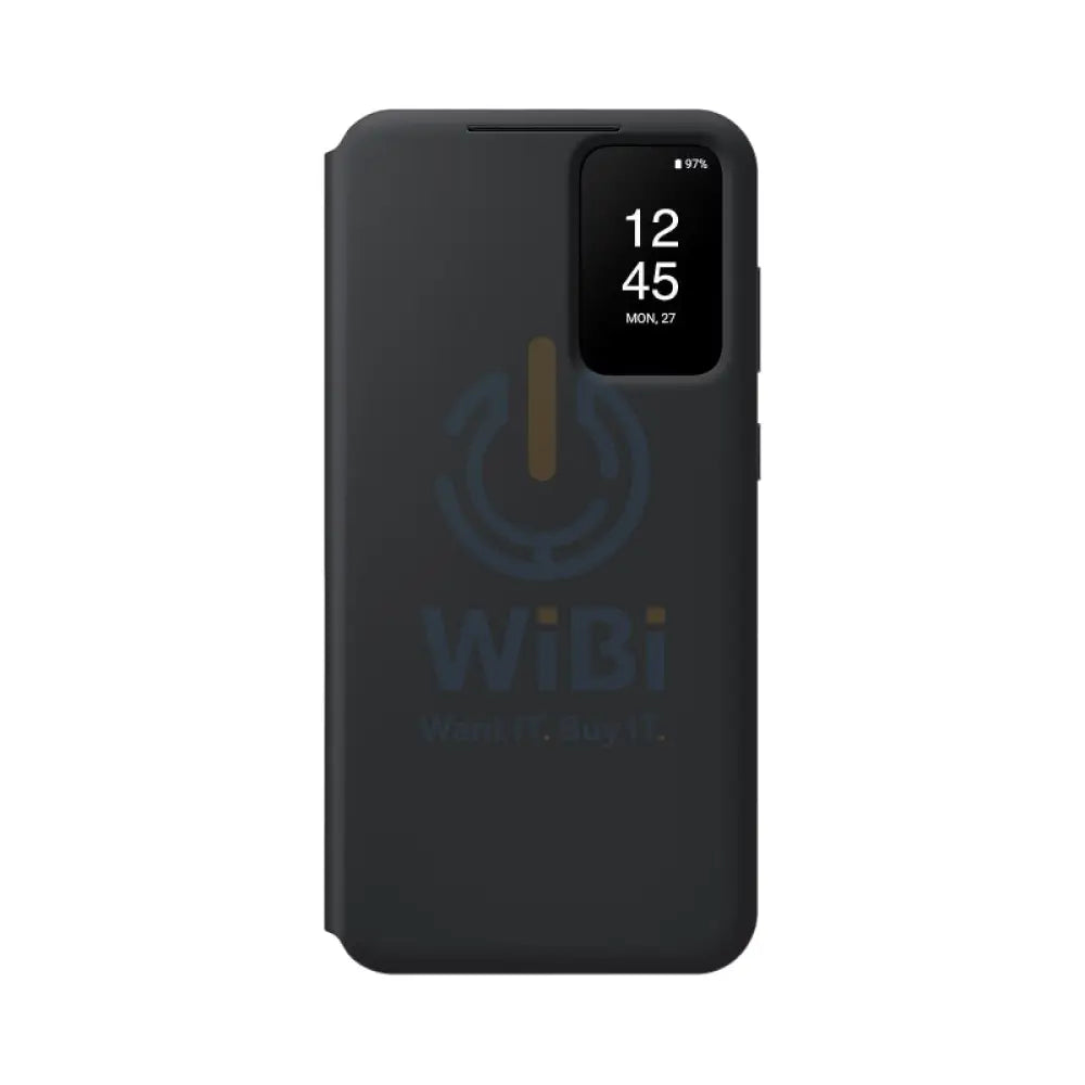 Samsung S23 Plus Smart View wallet case - Black Accessories > Mobiles & Tablets > Mobiles > Covers & Cases