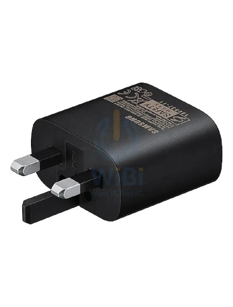 Samsung Travel Adapter With Cable - 25W / USB Type-C / 1 Meter / Black Accessories > Power Adapters > Offer Zone
