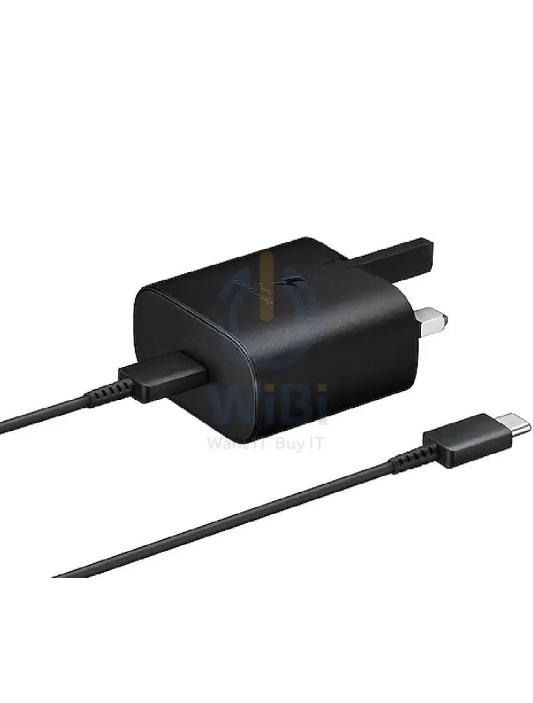 Samsung Travel Adapter With Cable - 25W / USB Type-C / 1 Meter / Black Accessories > Power Adapters > Offer Zone