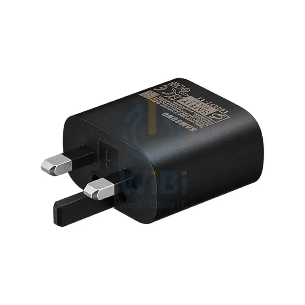 Samsung Travel Adapter Without Cable - 25W / USB Type-C / Black