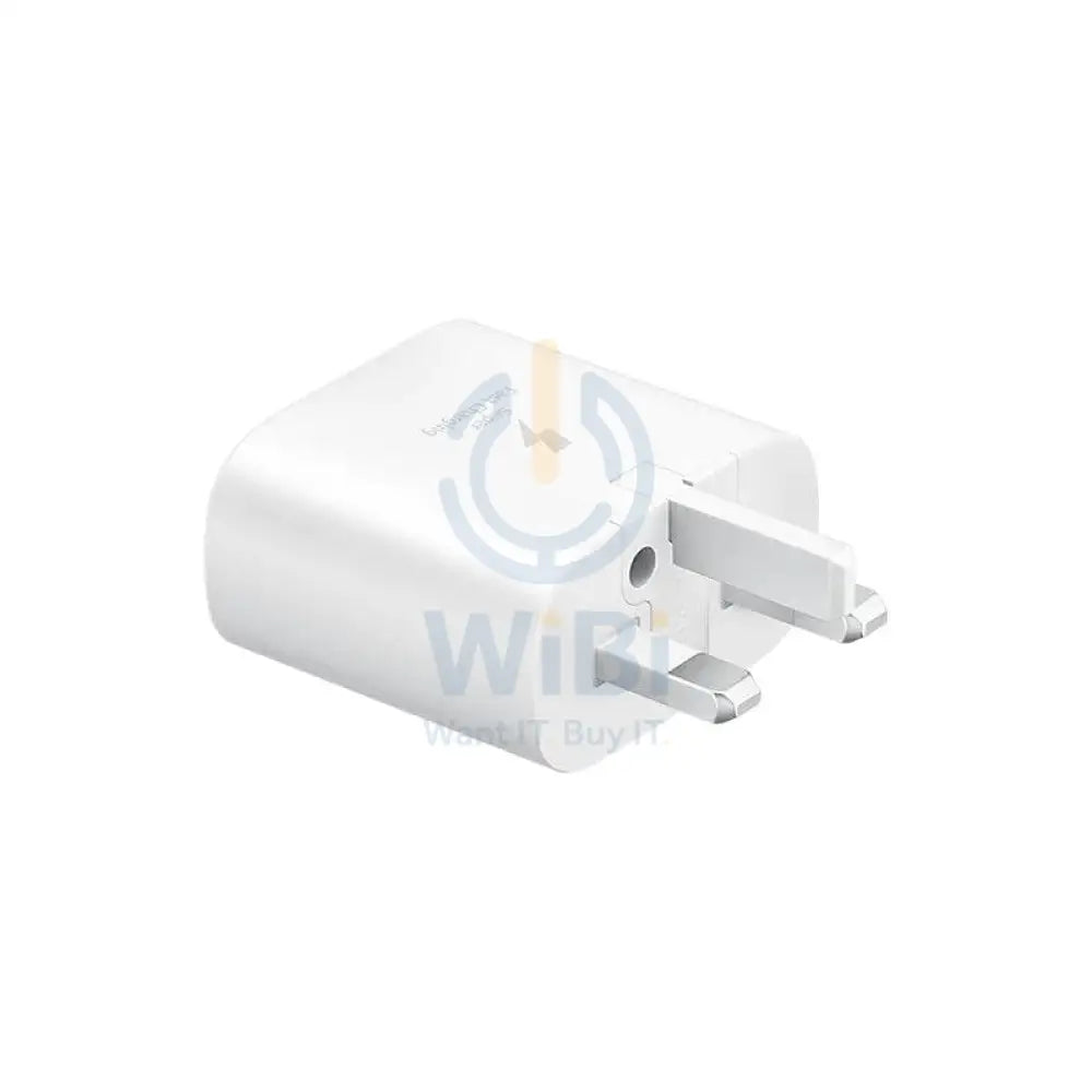 Samsung Travel Adapter Without Cable - 25W / USB Type-C / White Accessories > Power Adapters > Offer Zone