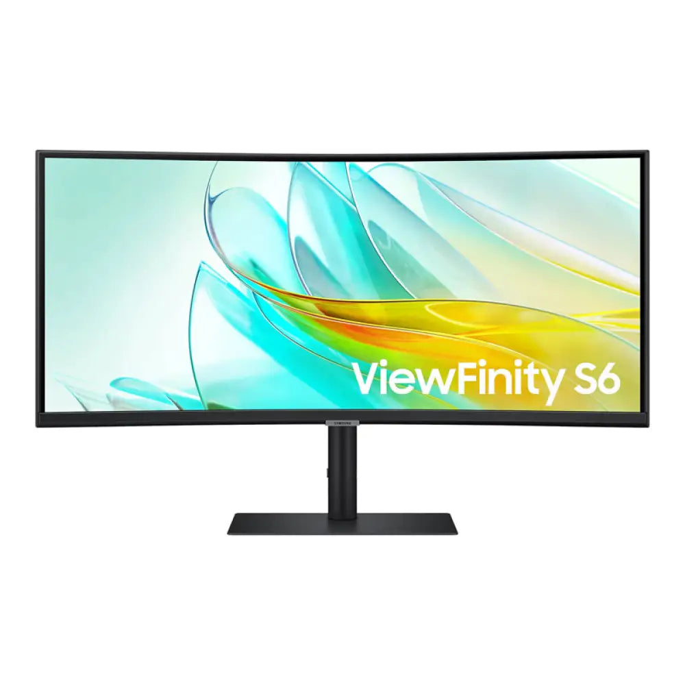 Samsung ViewFinity S6 34’’ Curved - 34.0’’ UWQHD FHD / 5ms / HDMI / Display Port / Headphone / Ethernet / USB / Black