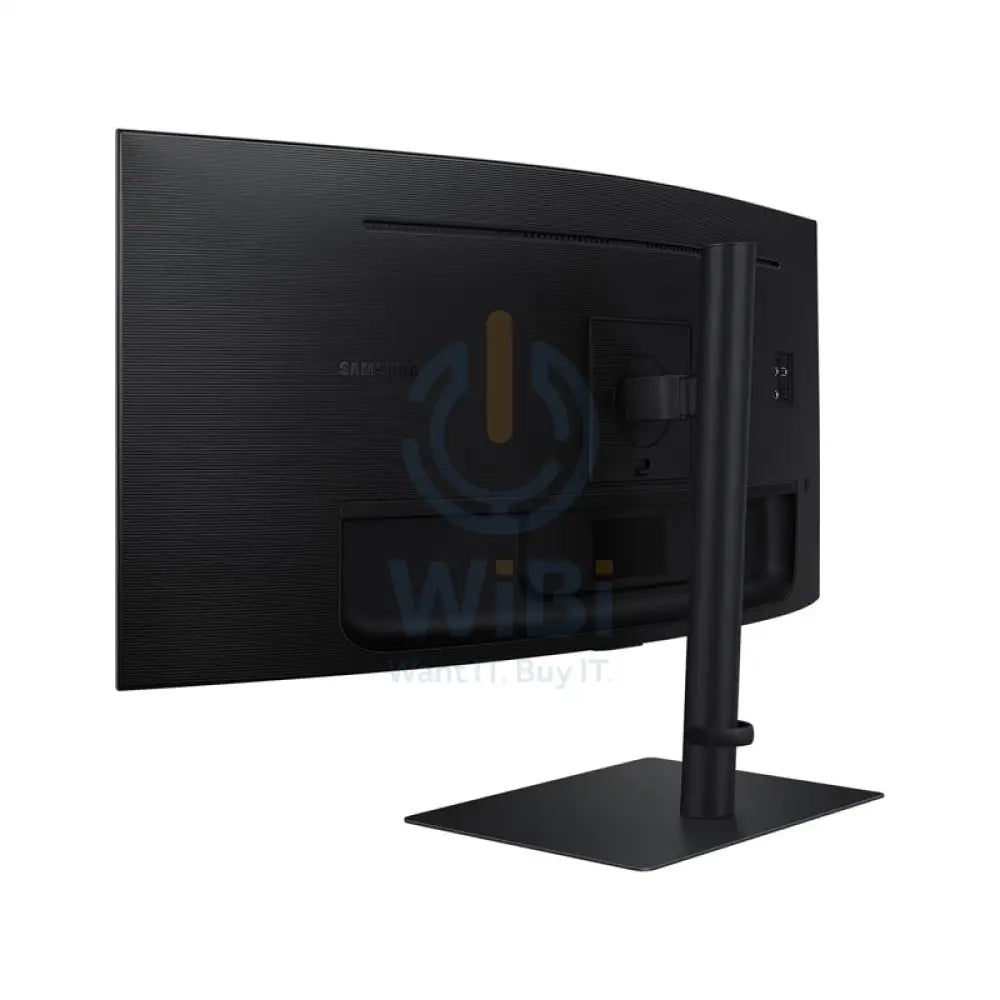 سامسونج فيو فيوفينيتي S6 34 بوصة مقوس - 34.0 بوصة UWQHD FHD / 5 مللي ثانية / إتش دي إم أي / شاشة منفذ / شاشة سماعة رأس / إيثرنت / يو اس بي أسود / إتش دي إم أي