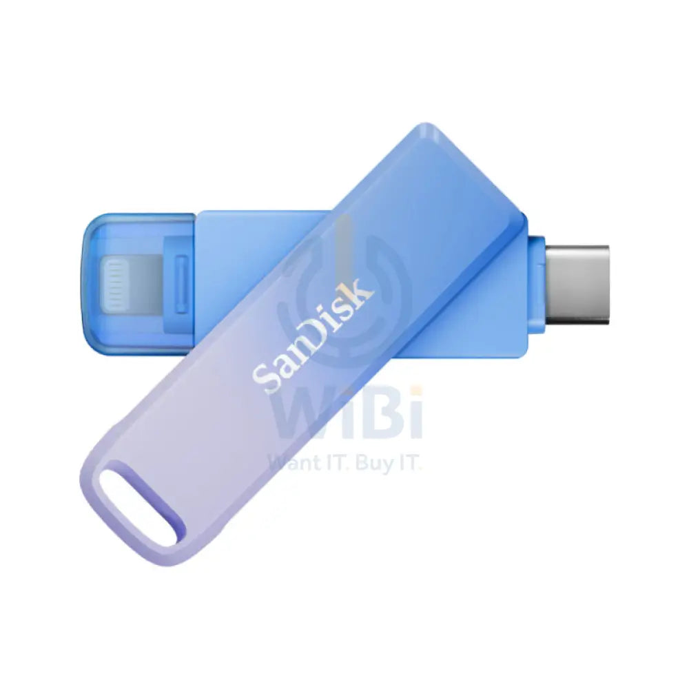 SanDisk Creator Phone Drive - 256GB / Up to 90 MB/s / Lightning / USB 3.2 Gen 1 Type-C / Adobe Lightroom 3-Months