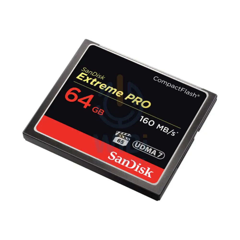 SanDisk Extreme Pro CompactFlash Memory Card - 64GB / Up to 160MB/s Storage > Memory Cards