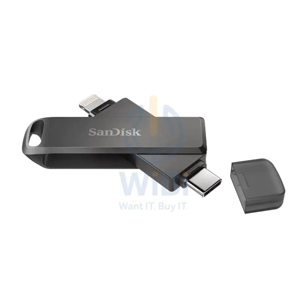 SanDisk iXpand Flash Drive Luxe - 64GB / Type-C / Lightning Storage > USB Flash Drive