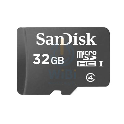 SanDisk MicroSD بطاقة microSD - 32 جيجابايت / MicroSDHC / أسود تخزين > ذاكرة بطاقات