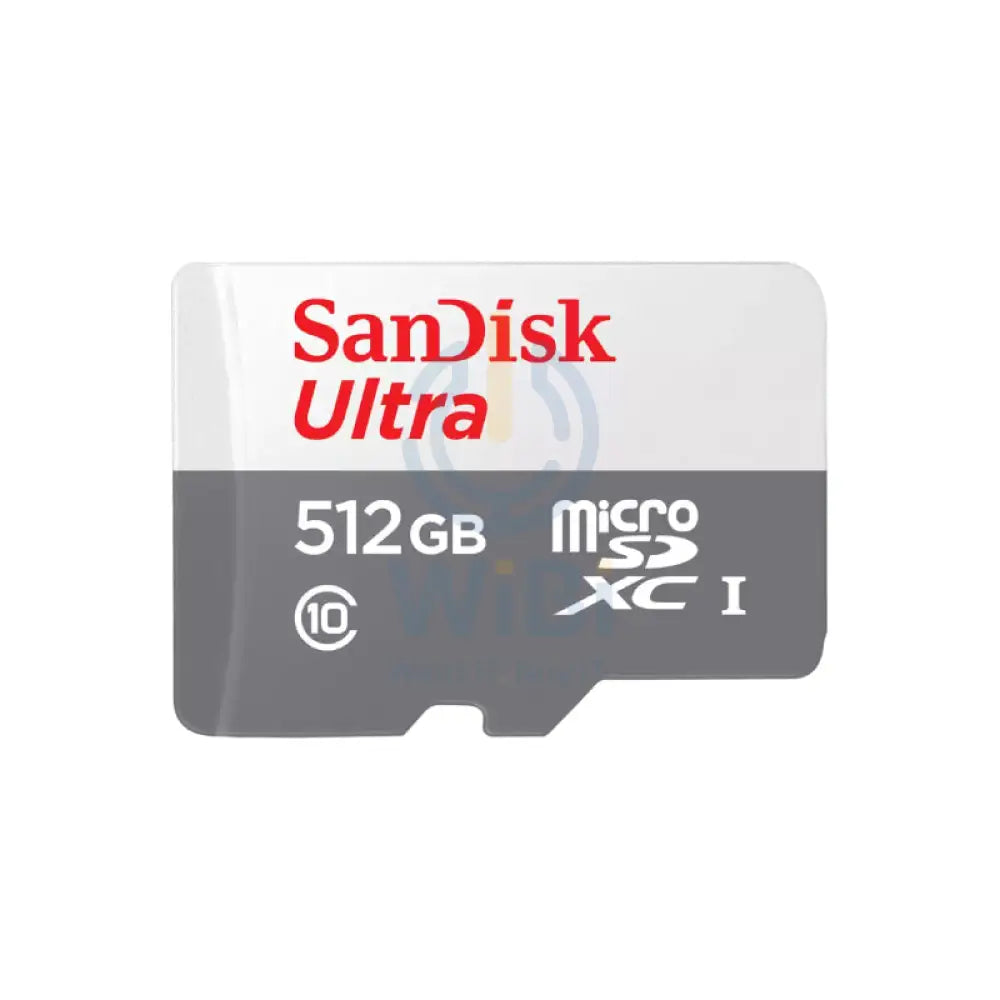 SanDisk Ultra microSDHC/microSDXC UHS-I Card - 512GB / Up to 100 MB/s Storage > Memory Cards