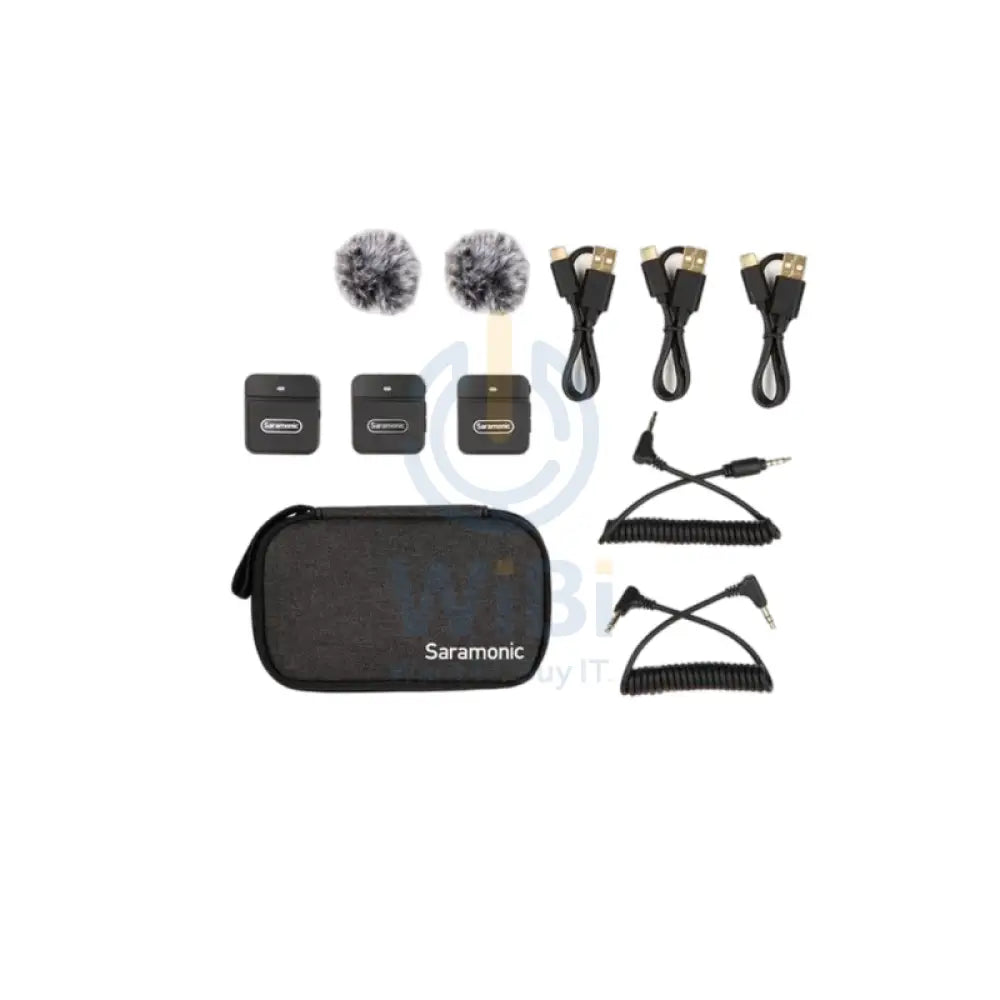 Saramonic 3.5mm 2.4G Dual Channel Wireless Microphone Blink100 B2 Accessories > Audio > Microphone
