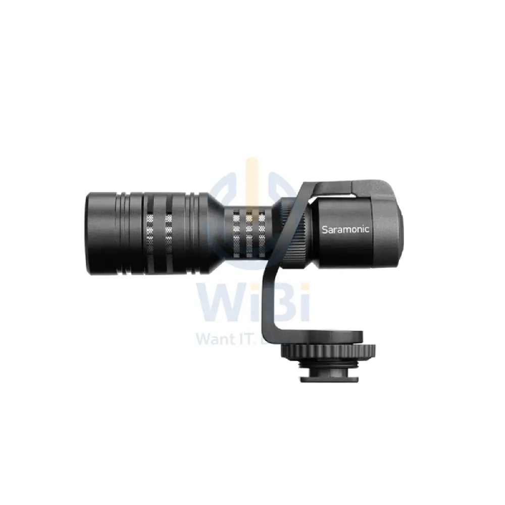 مكثف سارامونيك مكثف فيديو ميكروفون لكاميرا DSLR والهاتف الذكي - أسود اكسسوارات > الصوت > ميكروفون