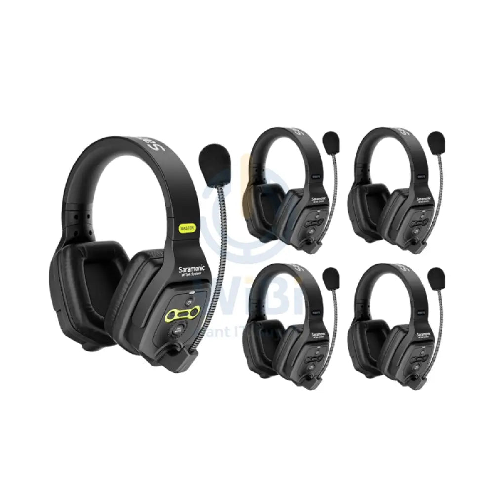 Saramonic WiTalk WT5D WiTalk Wireless Intercom Headset System - Black Accessories > Audio > Headphones