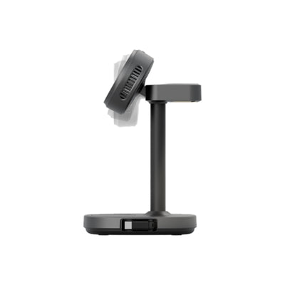 Energea Magarctic Stand Cool Charging Stand With Retractable Cable - 65W / Gunmetal
