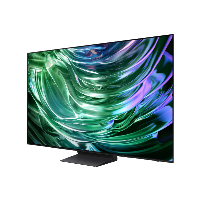 تلفزيون سامسونج S90D 4K ذكي تلفزيون 77 بوصة OLED / 4K / 100 هرتز /شبكة محلية Space Titan