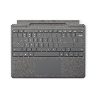 Microsoft Surface Pro Keyboard with Slim Pen 2 & Copilot / Arabic/English / Platinum - for Microsoft Surface Pro