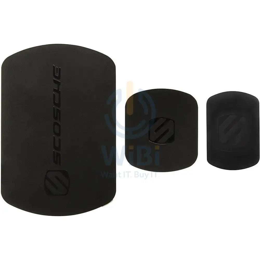 Scosche MagicMount Magnetic Mount Replacement Plate Kit for Mobile Devices - Black Accessories > Mobiles & Tablets >