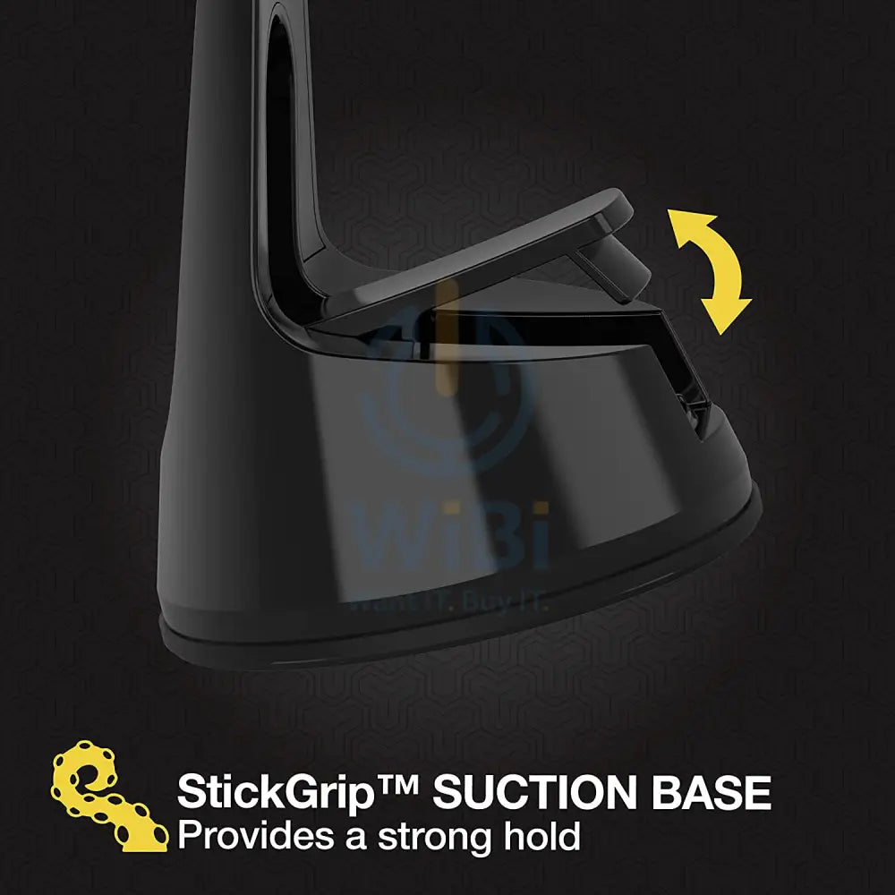 Scosche MagicMount ماجيك ماجيك برو 2 يونيفرسال ماج سيفمغناطيسي حامل كأس شفط للسيارة - أسود اكسسوارات > هواتف تابلت