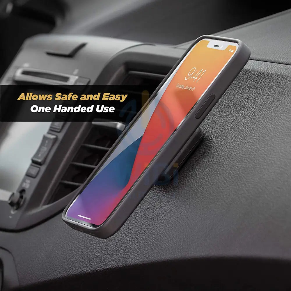 Scosche MagicMount Universal Magnetic Flush Mount Phone Holder for Car or Home Phone and GPS Mount - Black Accessories