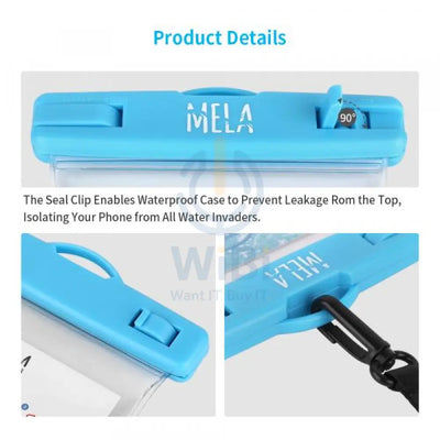 Seawag Mela Universal SmartPhone WaterProof Case - Blue Accessories > Mobiles & Tablets